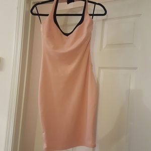 Kardashian Kollection pink halter top dress!